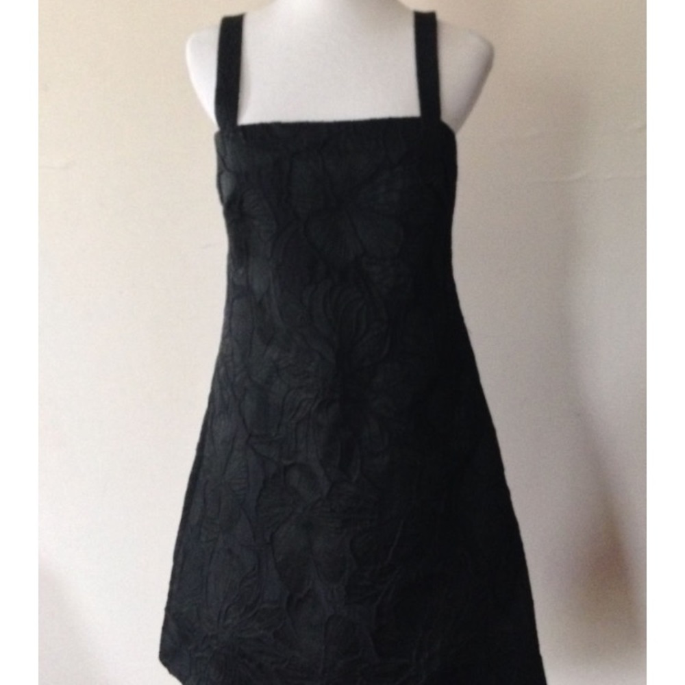 J. Crew Black Floral Dress - Picture 2 of 5